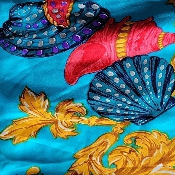 Sarah Spencer Vintage 90s Silk Turquoise Slip Dress Y2K - Picture 4 of 17